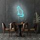 sitzende Katze LED-Neonschild für Schlafzimmer Wohnzimmer