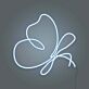 Schmetterling LED-Neonschild Wohnzimmer Schlafzimmer