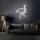 Vogel Silhouette LED-Neonschild für Wohnzimmer oder Büro