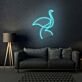 Vogel Silhouette LED-Neonschild für Wohnzimmer oder Büro