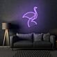 Vogel Silhouette LED-Neonschild für Wohnzimmer oder Büro