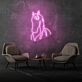Pferdekopf LED-Neonschild für Wohnzimmer Büro
