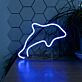 Delfin LED-Neonschild Wohnzimmer Kinderzimmer