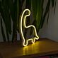 Dinosaurier LED-Neonschild für Kinderzimmer und Wohnzimmer