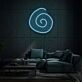 Spirale Symbol LED-Neonschild Wohnzimmer Lounge