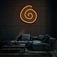 Spirale Symbol LED-Neonschild Wohnzimmer Lounge