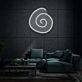 Spirale Symbol LED-Neonschild Wohnzimmer Lounge