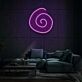 Spirale Symbol LED-Neonschild Wohnzimmer Lounge