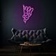 Niedliche Drei Hasen LED Neonschild