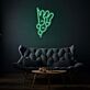 Niedliche Drei Hasen LED Neonschild