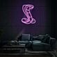 Kobra LED-Neonschild für Wohnzimmer oder Bar