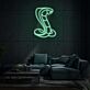 Kobra LED-Neonschild für Wohnzimmer oder Bar