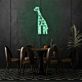 Giraffe LED-Neonschild für Wohnzimmer oder Café