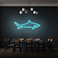 Hai LED-Neonschild für Wohnzimmer oder Bar