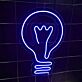 Glühbirne LED-Neonschild Wohnzimmer Büro