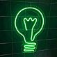 Glühbirne LED-Neonschild Wohnzimmer Büro