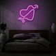 Herz mit Pfeil LED-Neonschild Schlafzimmer Wohnzimmer