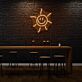 Sonne mit lächelndem Gesicht LED-Neonschild für Bar und Café