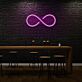 Unendlichkeitssymbol LED-Neonschild für Bar und Wohnzimmer