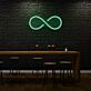 Unendlichkeitssymbol LED-Neonschild für Bar und Wohnzimmer