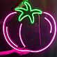 Tomate LED-Neonschild für Restaurant Küche