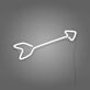 Pfeil LED-Neonschild Wohnzimmer Schlafzimmer