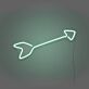Pfeil LED-Neonschild Wohnzimmer Schlafzimmer