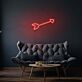 Pfeil LED-Neonschild Wohnzimmer Schlafzimmer