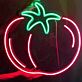 Tomate LED-Neonschild für Restaurant Küche