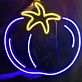 Tomate LED-Neonschild für Restaurant Küche