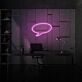 Sprechblase LED-Neonschild Wohnzimmer Büro