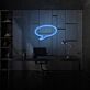 Sprechblase LED-Neonschild Wohnzimmer Büro