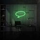 Sprechblase LED-Neonschild Wohnzimmer Büro