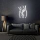 Minimalistische erotische Körperkontur LED-Neonschild Wohnzimmer Schlafzimmer