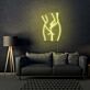 Minimalistische erotische Körperkontur LED-Neonschild Wohnzimmer Schlafzimmer