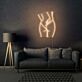 Minimalistische erotische Körperkontur LED-Neonschild Wohnzimmer Schlafzimmer