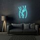 Minimalistische erotische Körperkontur LED-Neonschild Wohnzimmer Schlafzimmer