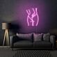 Minimalistische erotische Körperkontur LED-Neonschild Wohnzimmer Schlafzimmer