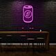 Bierdose LED-Neonschild für Bar und Club