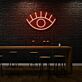 offenes Auge Symbol LED-Neonschild für Bar und Club