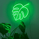 Monstera Blatt LED-Neonschild Wohnzimmer Cafe
