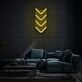 Pfeil nach unten LED-Neonschild Wohnzimmer Lounge
