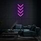 Pfeil nach unten LED-Neonschild Wohnzimmer Lounge