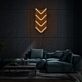 Pfeil nach unten LED-Neonschild Wohnzimmer Lounge