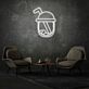 Bubble-Tea-Becher LED-Neonschild