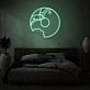 angebissener Keks LED-Neonschild Schlafzimmer Wohnzimmer