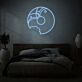 angebissener Keks LED-Neonschild Schlafzimmer Wohnzimmer