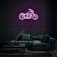 Motorrad LED-Neonschild für Garage und Bar