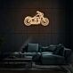 Motorrad LED-Neonschild für Garage und Bar