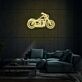 Motorrad LED-Neonschild für Garage und Bar